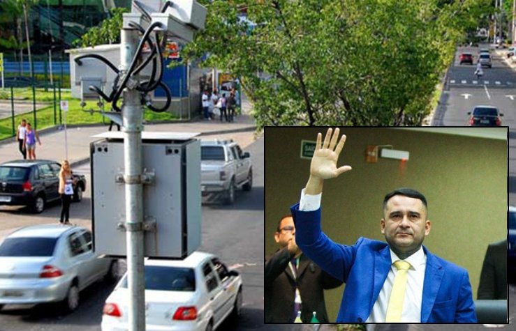 Salazar propõe projeto de lei que proíbe radares em ruas esburacadas de Manaus