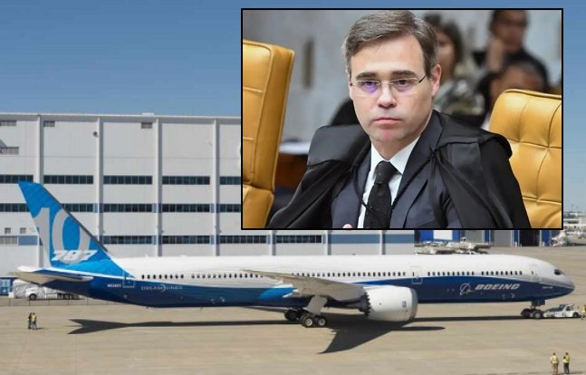 Avião com André Mendonça apresenta falha mecânica e tem decolagem abortada