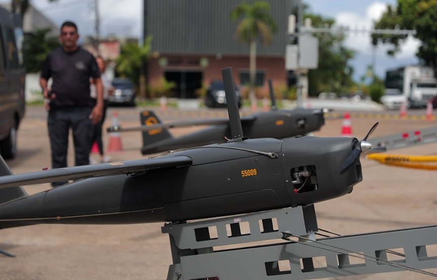 Amazonas passa a usar drones para monitorar ocorrências policiais em tempo real