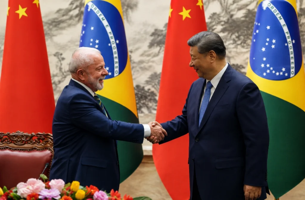 Brasil e China avaliam conectar Pix a sistema de pagamentos chinês Brasil e China discutem integração entre Pix e sistema de pagamentos chinês durante reunião de cooperação financeira.