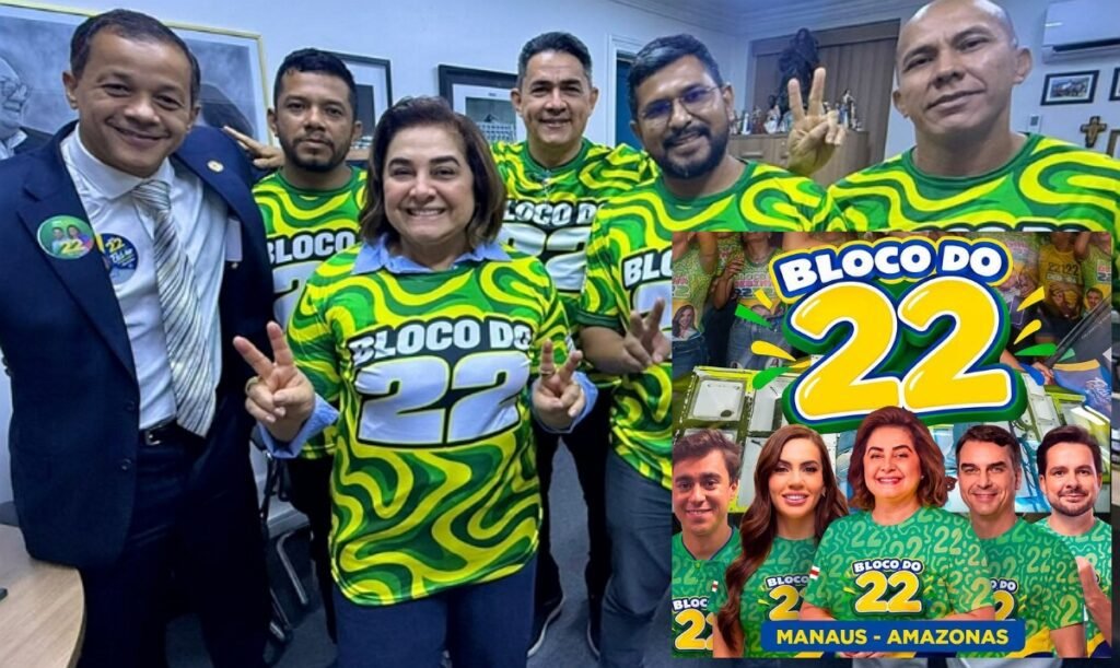 Professora Maria confirma presença de Flávio no “Bloquinho do 22”, em Manaus, ao lado de Nikolas e Pavanato